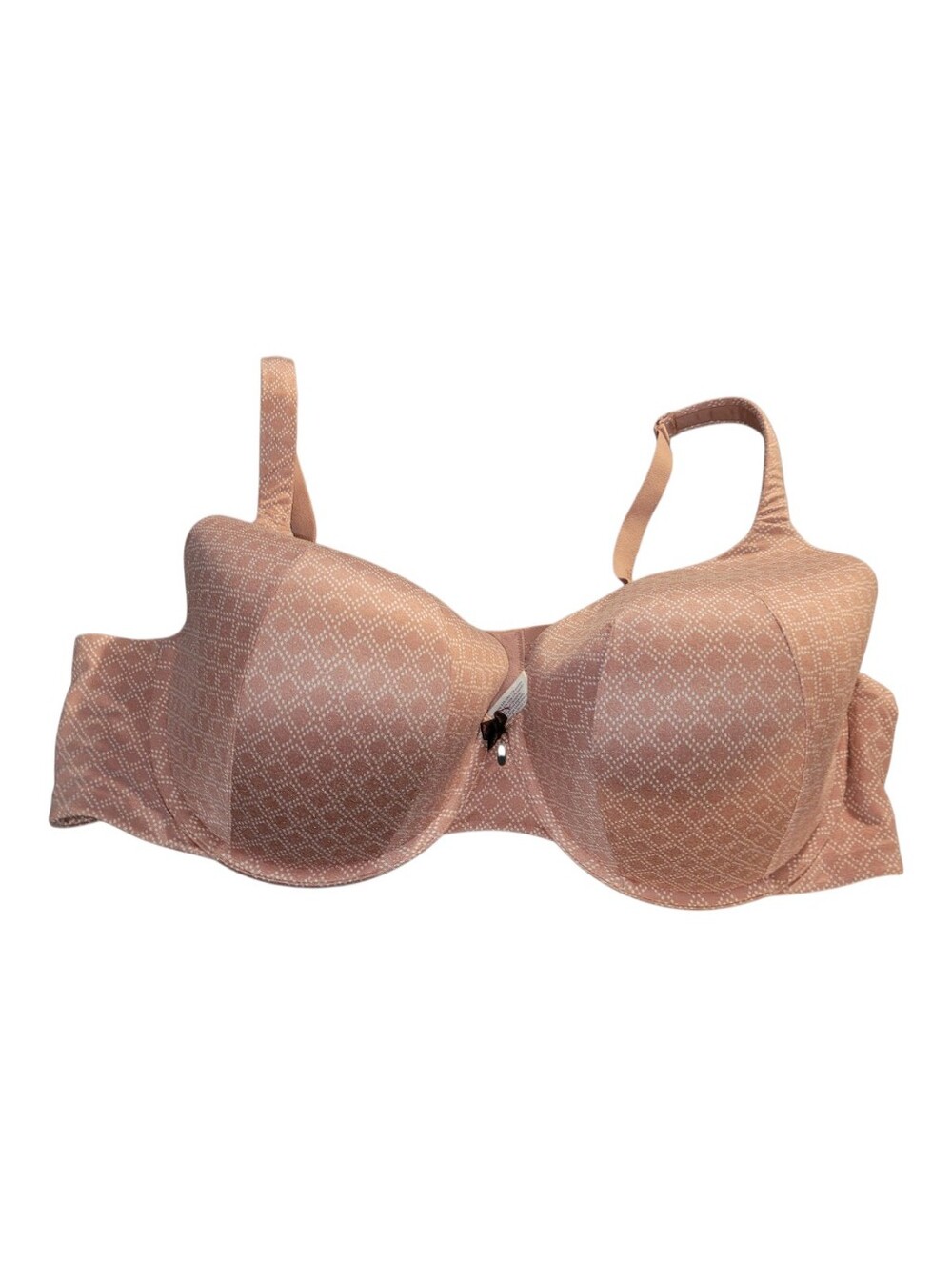 Cacique Pink Print Underwire Padded Sexy Bra 46D